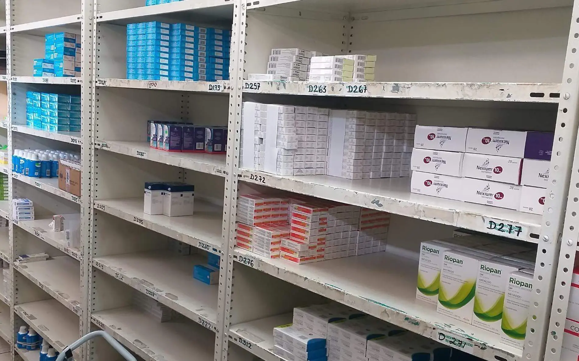 FARMACO. cortesia gobierno del estado